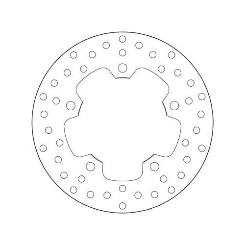 68.B407.J8 SERIE ORO DISCO FRENI FISSO  | BREMBO 68B407J8