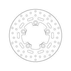 68.B407.K6 SERIE ORO DISCO FRENI FISSO  | BREMBO 68B407K6