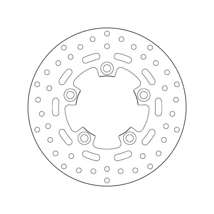 68.B407.K6 SERIE ORO DISCO FRENI FISSO  | BREMBO 68B407K6