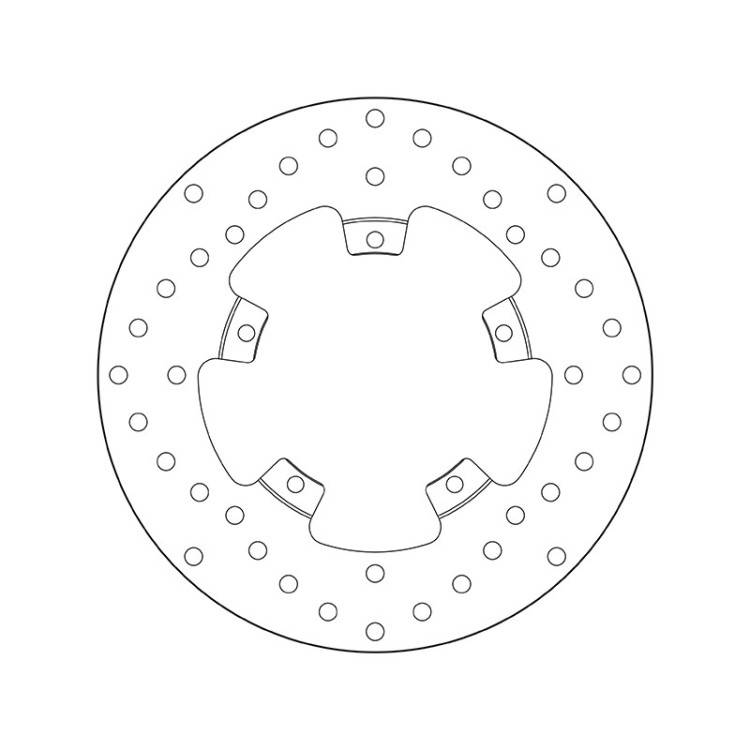 68.B407.L4 SERIE ORO DISCO FRENI FISSO  | BREMBO 68B407L4