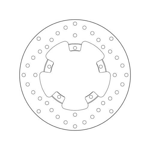 68.B407.L4 SERIE ORO DISCO FRENI FISSO  | BREMBO 68B407L4