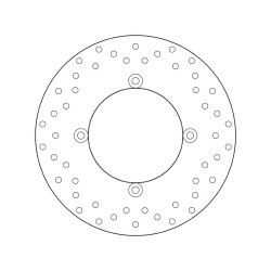 68.B407.N9 SERIE ORO DISCO FRENI FISSO  | BREMBO 68B407N9