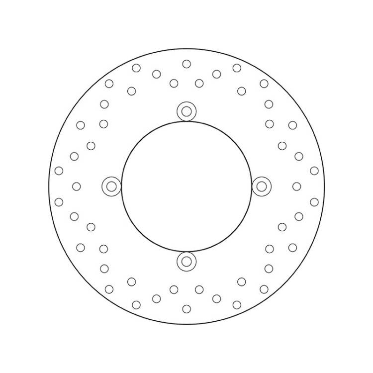 68.B407.N9 SERIE ORO DISCO FRENI FISSO  | BREMBO 68B407N9