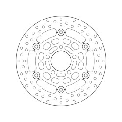 78.B408.19 SERIE ORO DISCO FRENI FLOTTANTE  | BREMBO 78B40819