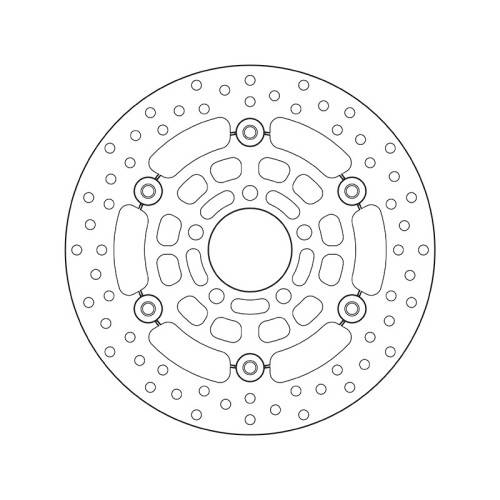 78.B408.19 SERIE ORO DISCO FRENI FLOTTANTE  | BREMBO 78B40819