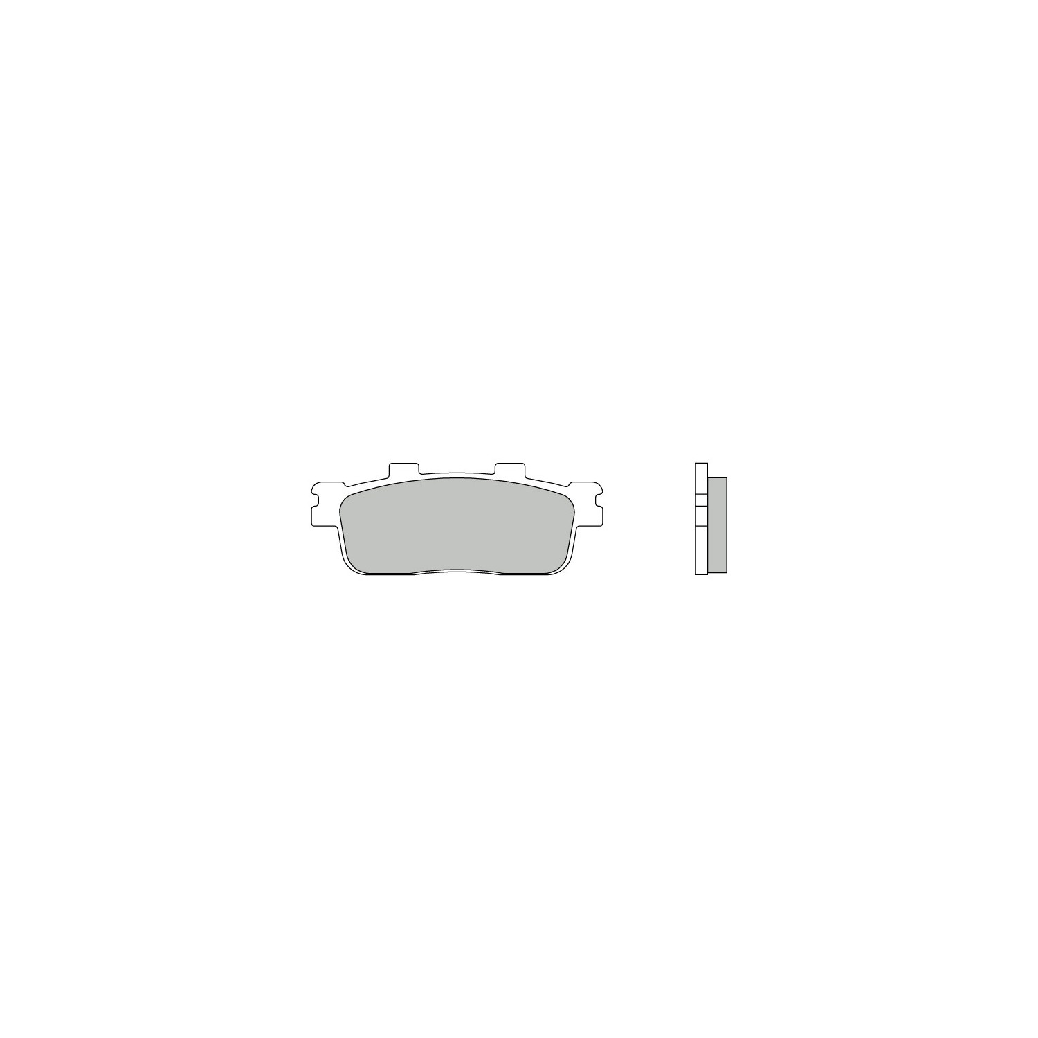 Kit Ganasce Freno 07040 Diametro 295mm Larghezza 50mm | Compatibile Con Nissan Navara, Pathfinder, Pick-up | Ricambio Per Sistema Akebono - 4
