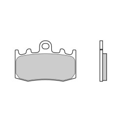 07BB26.LA | ROAD - LA | PASTIGLIE FRENO | PREMIUM | BREMBO