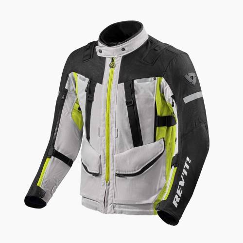 GIACCA SAND 4 H2O ARGENTO GIALLO NEON  | REV'IT