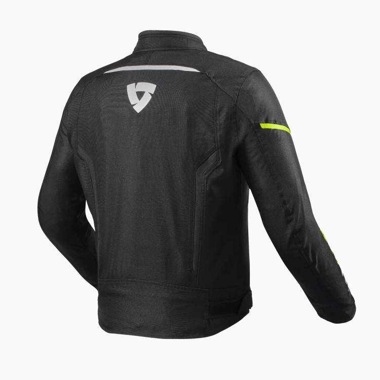 GIACCA SPRINT H2O NERO GIALLO NEON  | REV'IT