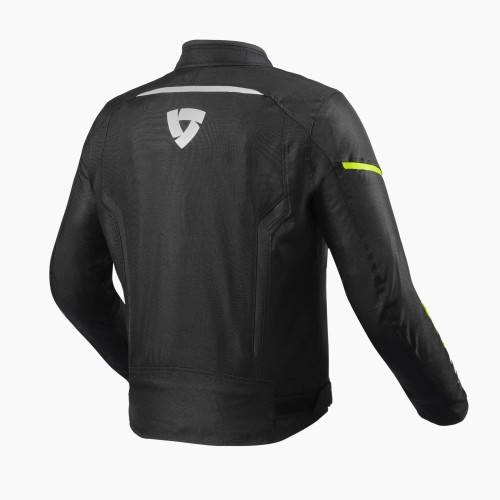 GIACCA SPRINT H2O NERO GIALLO NEON  | REV'IT