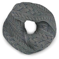 SCALDACOLLO TUBO MULTIUSO UNISEX SHARPEI TUBO 685 TRECCIA GRIGIO S | TUCANO URBANO