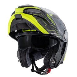 CASCO MODULARE GIVI X.23 SYDNEY PROTECT NERO TITANIO GIALLO | GIVI | HX23FPCBY