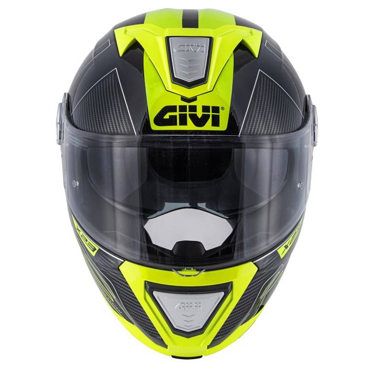 CASCO MODULARE GIVI X.23 SYDNEY PROTECT NERO TITANIO GIALLO | GIVI | HX23FPCBY