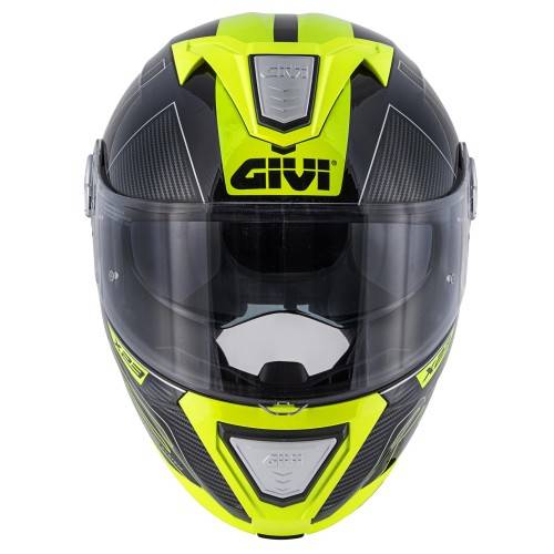 CASCO MODULARE GIVI X.23 SYDNEY PROTECT NERO TITANIO GIALLO | GIVI | HX23FPCBY