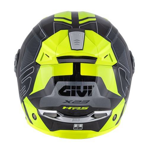 CASCO MODULARE GIVI X.23 SYDNEY PROTECT NERO TITANIO GIALLO | GIVI | HX23FPCBY