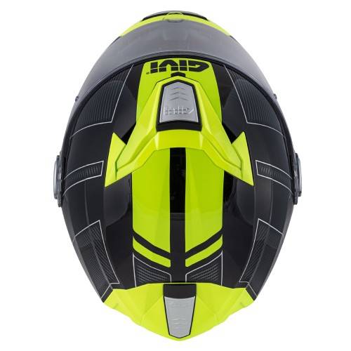 CASCO MODULARE GIVI X.23 SYDNEY PROTECT NERO TITANIO GIALLO | GIVI | HX23FPCBY