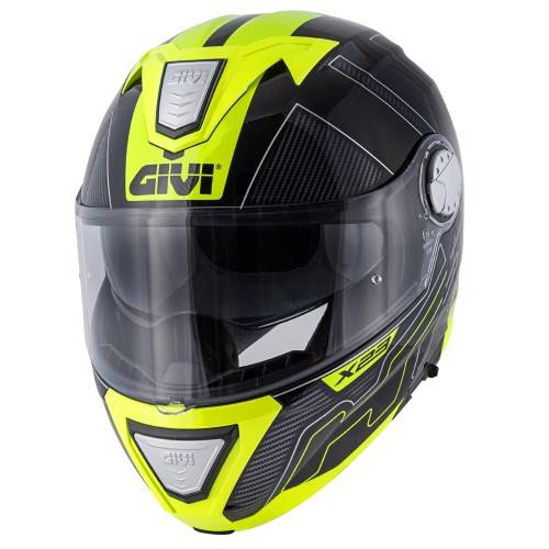 CASCO MODULARE GIVI X.23 SYDNEY PROTECT NERO TITANIO GIALLO | GIVI | HX23FPCBY