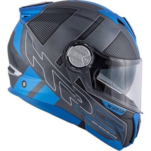 CASCO MODULARE GIVI X.23 SYDNEY PROTECT TITANIO OPACO NERO BLU | GIVI | HX23FPCTB