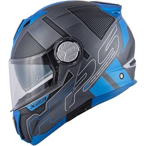 CASCO MODULARE GIVI X.23 SYDNEY PROTECT TITANIO OPACO NERO BLU | GIVI | HX23FPCTB
