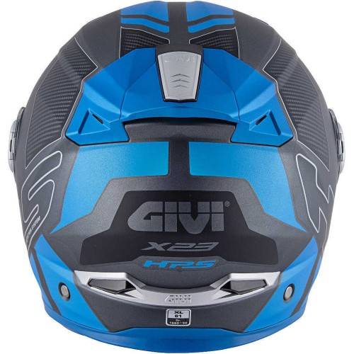 CASCO MODULARE GIVI X.23 SYDNEY PROTECT TITANIO OPACO NERO BLU | GIVI | HX23FPCTB