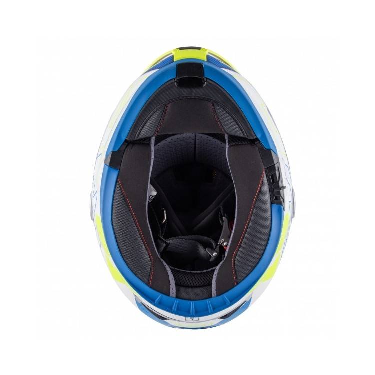 CASCO MODULARE GIVI X.23 SYDNEY PROTECT BIANCO BLU GIALLO | GIVI | HX23FPCWB