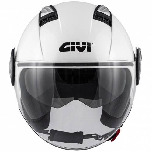 CASCO JIT 11.1 AIR JET-R SOLID BIANCO LUCIDO  | GIVI | H111LB910