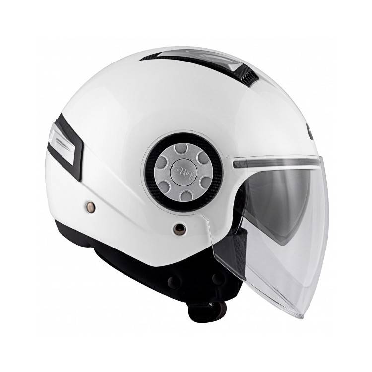 CASCO JIT 11.1 AIR JET-R SOLID BIANCO LUCIDO  | GIVI | H111LB910