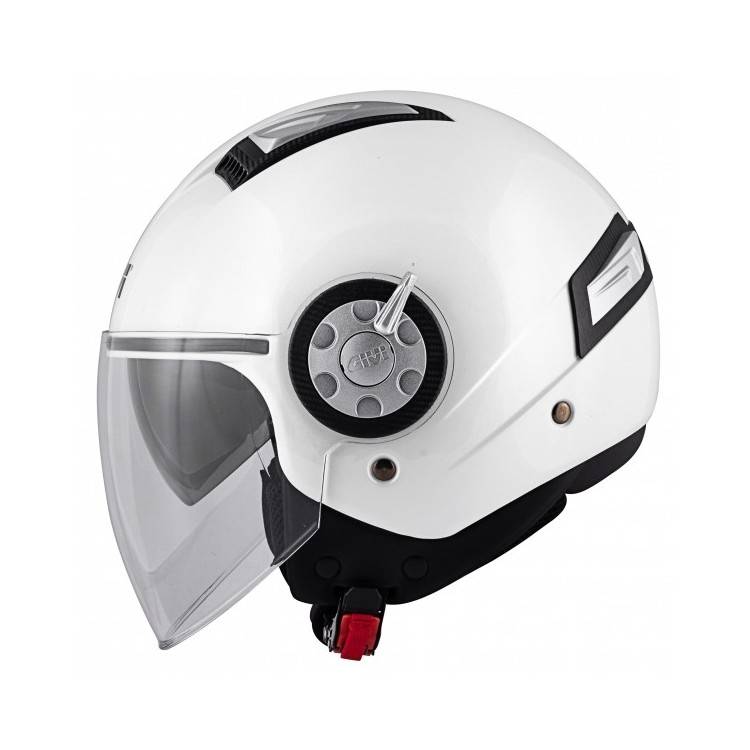 CASCO JIT 11.1 AIR JET-R SOLID BIANCO LUCIDO  | GIVI | H111LB910