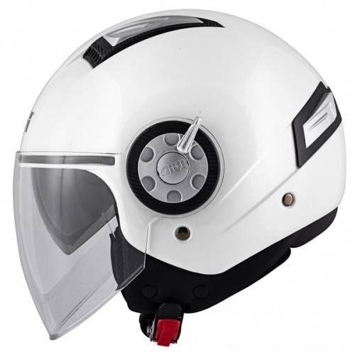 CASCO JIT 11.1 AIR JET-R SOLID BIANCO LUCIDO  | GIVI | H111LB910
