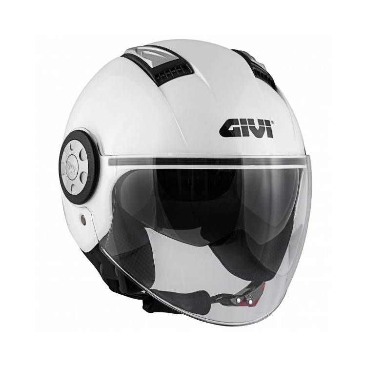 CASCO JIT 11.1 AIR JET-R SOLID BIANCO LUCIDO  | GIVI | H111LB910