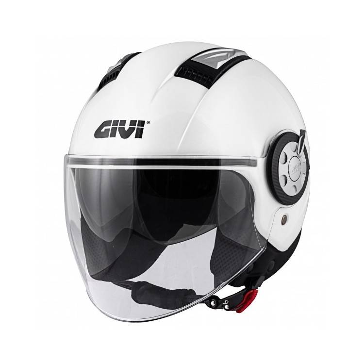 CASCO JIT 11.1 AIR JET-R SOLID BIANCO LUCIDO  | GIVI | H111LB910