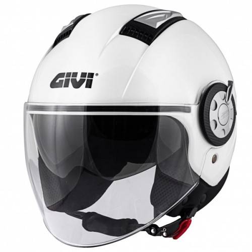CASCO JIT 11.1 AIR JET-R SOLID BIANCO LUCIDO  | GIVI | H111LB910