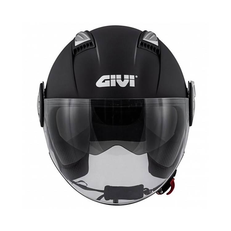CASCO JIT 11.1 AIR JET-R SOLID NERO OPACO | GIVI | H111LN900