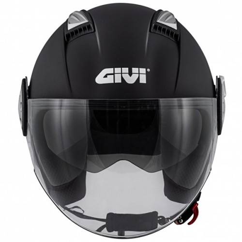 CASCO JIT 11.1 AIR JET-R SOLID NERO OPACO | GIVI | H111LN900