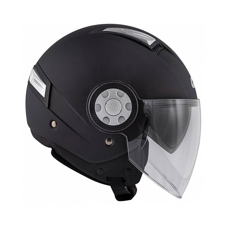 CASCO JIT 11.1 AIR JET-R SOLID NERO OPACO | GIVI | H111LN900