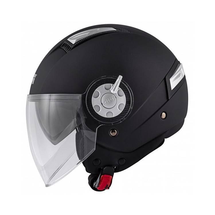 CASCO JIT 11.1 AIR JET-R SOLID NERO OPACO | GIVI | H111LN900