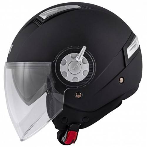 CASCO JIT 11.1 AIR JET-R SOLID NERO OPACO | GIVI | H111LN900