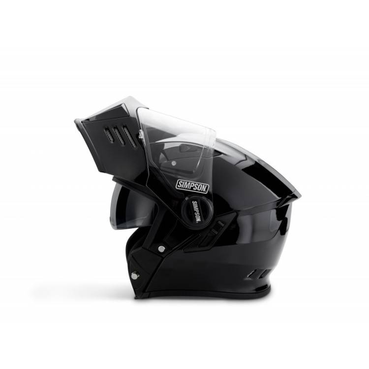 CASCO MODULARE DARKSOME SOLID MATT BLACK SIMPSON