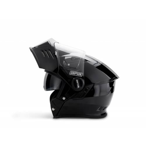 CASCO MODULARE DARKSOME SOLID MATT BLACK SIMPSON