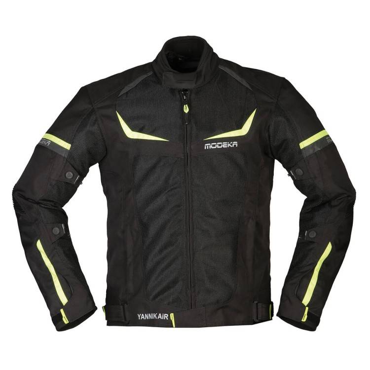 GIACCA YANNIK AIR NERO GIALLO | MODEKA