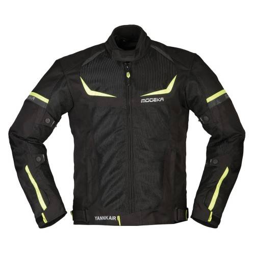 GIACCA YANNIK AIR NERO GIALLO | MODEKA