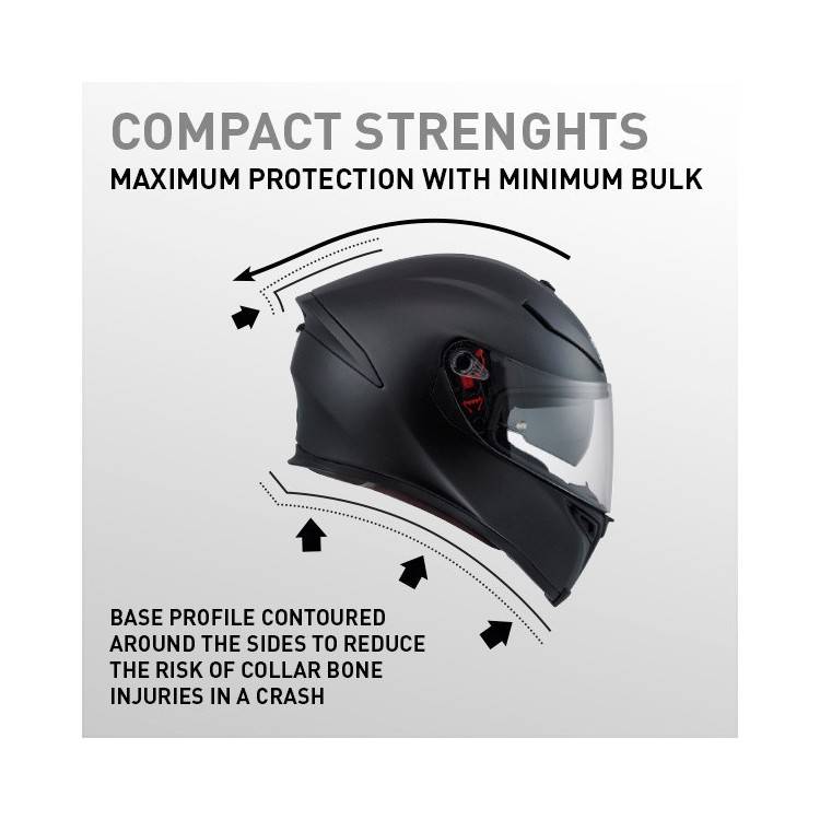AGV K-5 S MULTI HURRICANE 2.0 BLACK/BLUE CASCO