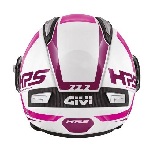 CASCO AIR JET-R 11.1 LADY BIANCO ROSA PORPORA | GIVI