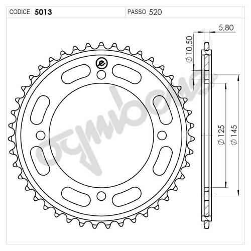 CORONA PROFESSIONALE YAMAHA 400 | OGNIBENE | MPN 365013R45