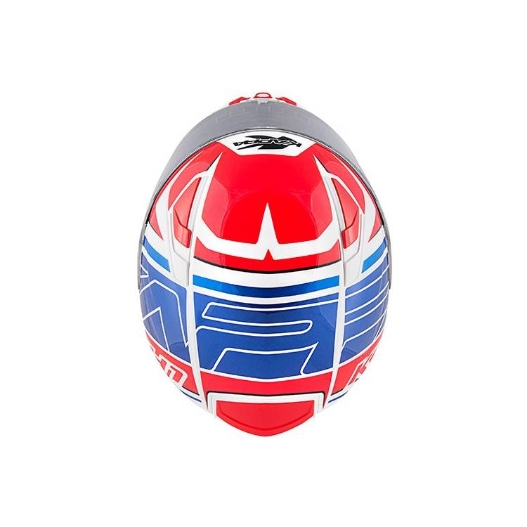 CASCO INTEGRALE KV41 DALLAS BIANCO LUCIDO ROSSO | KAPPA