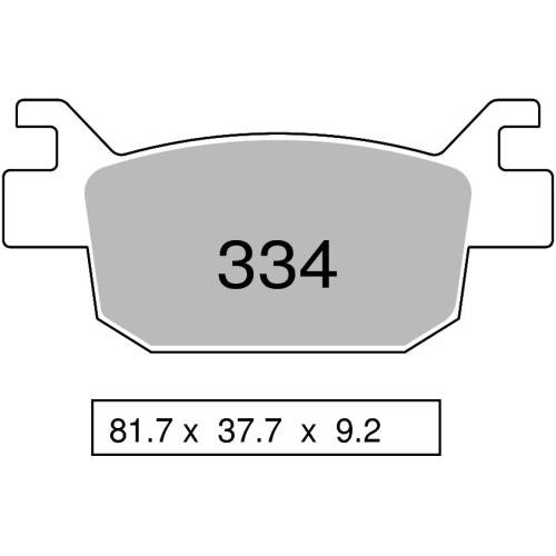 COPPIA PASTIGLIE FRENO NISSIN ST | OGNIBENE | MPN 442P33403