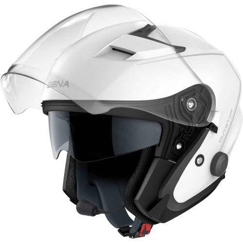 CASCO JET OUTSTAR WHITE | SENA ITALIA