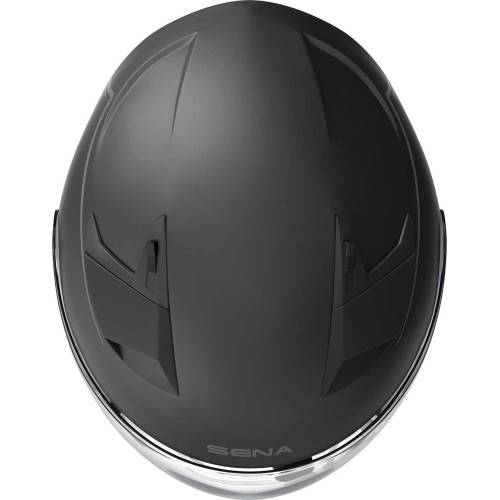 CASCO JET OUTSTAR BLACK MATTE | SENA ITALIA