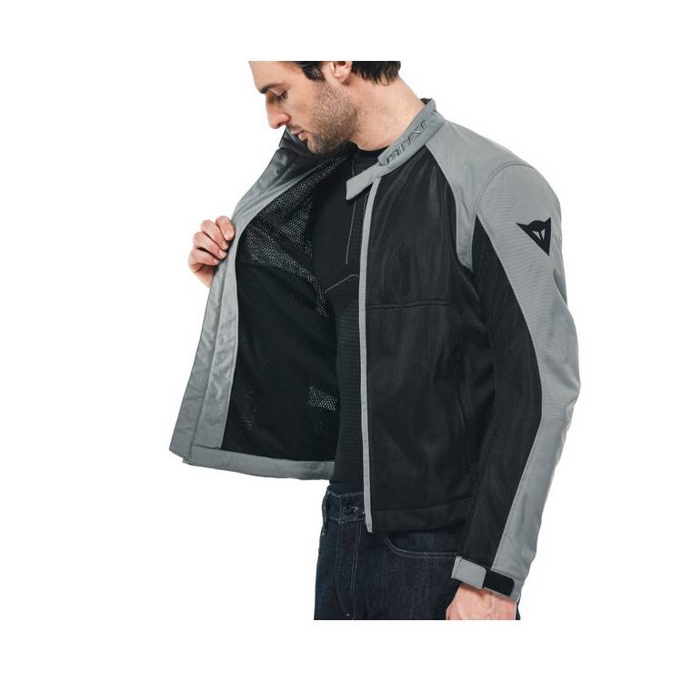 GIACCA IN TESSUTO SEVILLA AIR BLACK CHARCOAL-GRAY | DAINESE