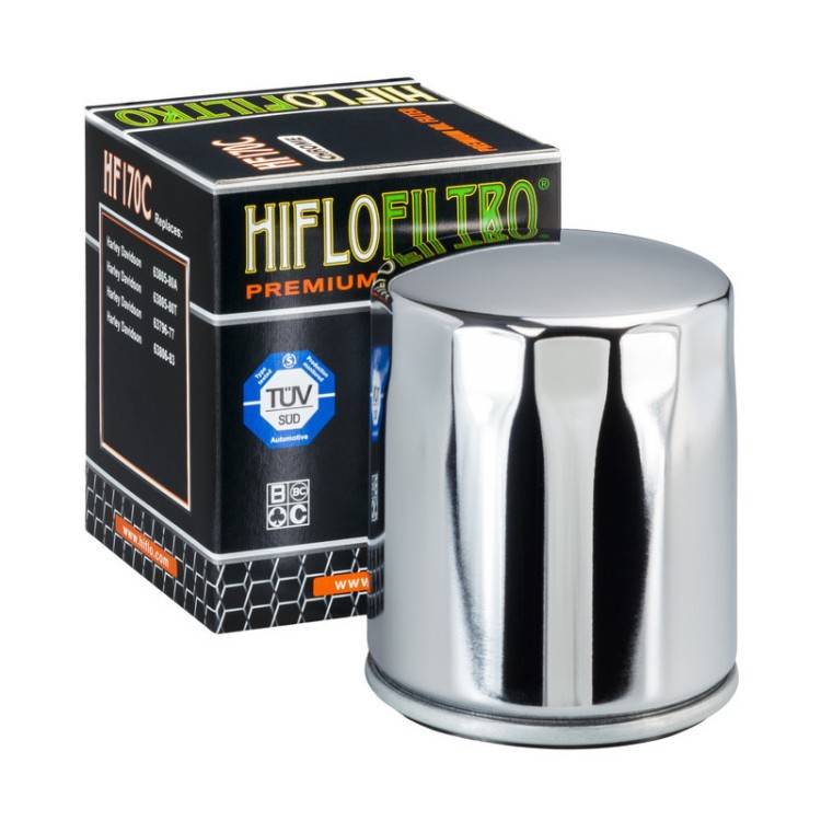 E1717001 HF170C FILTRO OLIO HARLEY 883 CROMATO HF170C | HIFLO FILTRO |